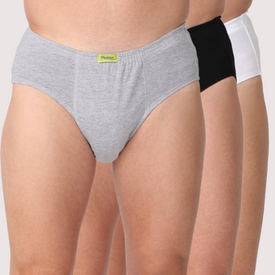 Pack Of 3 Men's Incontinence Briefs, Pristine Life