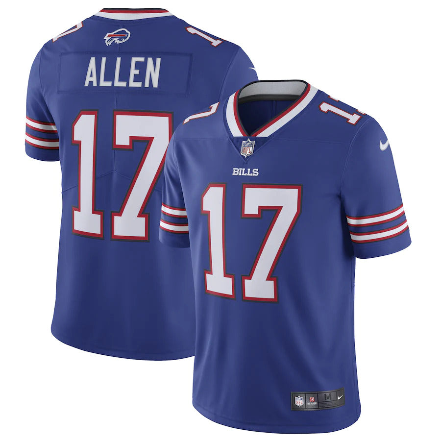 Women's Josh Allen Jersey Print Scrub Top  NFLPA Licensed Medical Scrubs  – TiScrubs