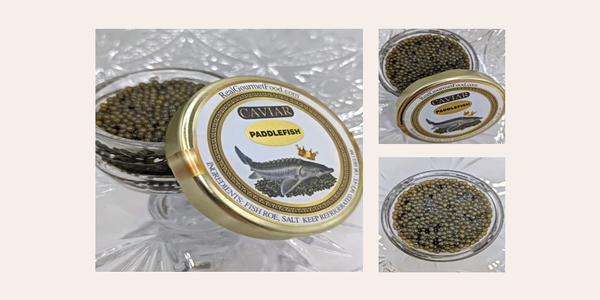 Premium Paddlefish Caviar - Gourmet Sturgeon Roe