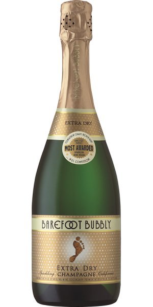 Barefoot Cellars | Barefoot Bubbly Chardonnay Champagne | Premium Extra Dry