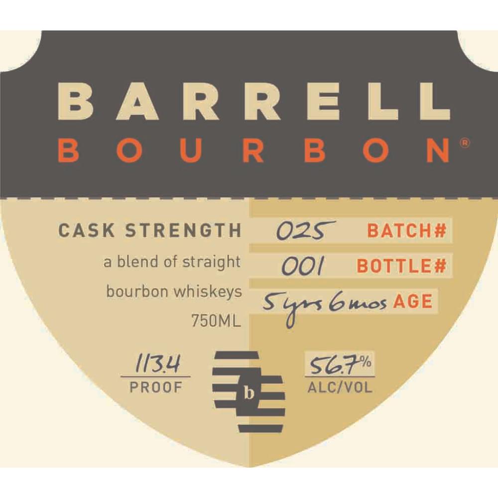 Barrell Bourbon Batch 025