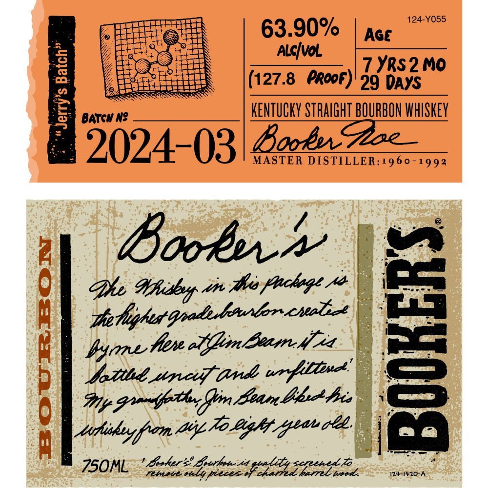 Booker's Bourbon 2024-03 âJerryâs Batchâ