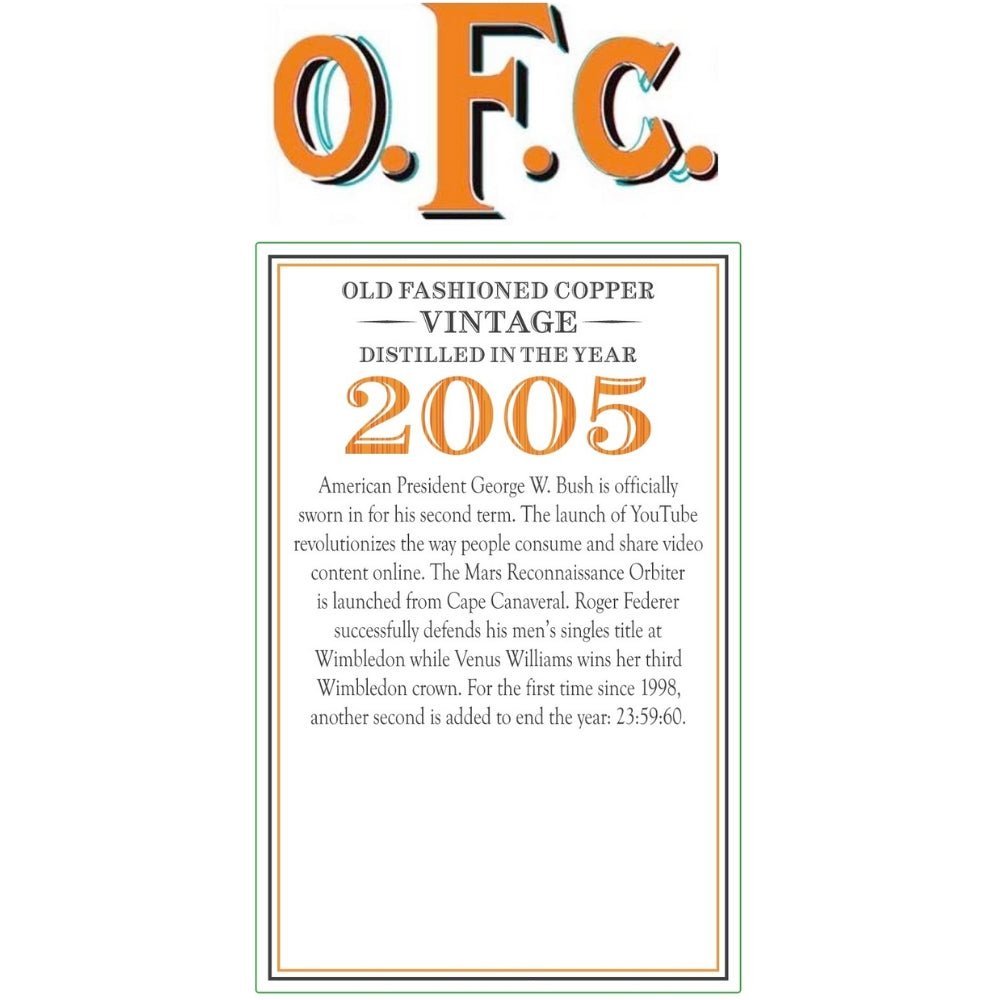 Buffalo Trace O.F.C. 2005