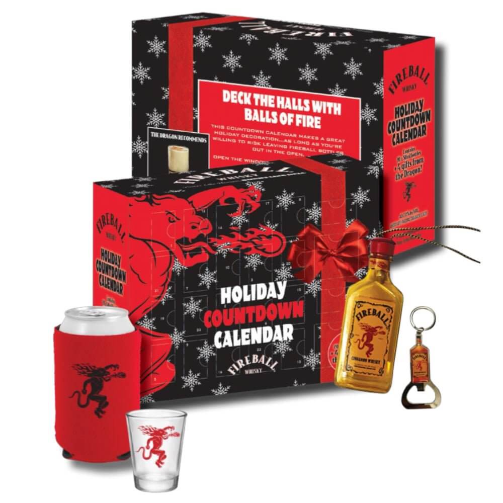 Fireball Countdown Calendar Set BuyMyLiquor