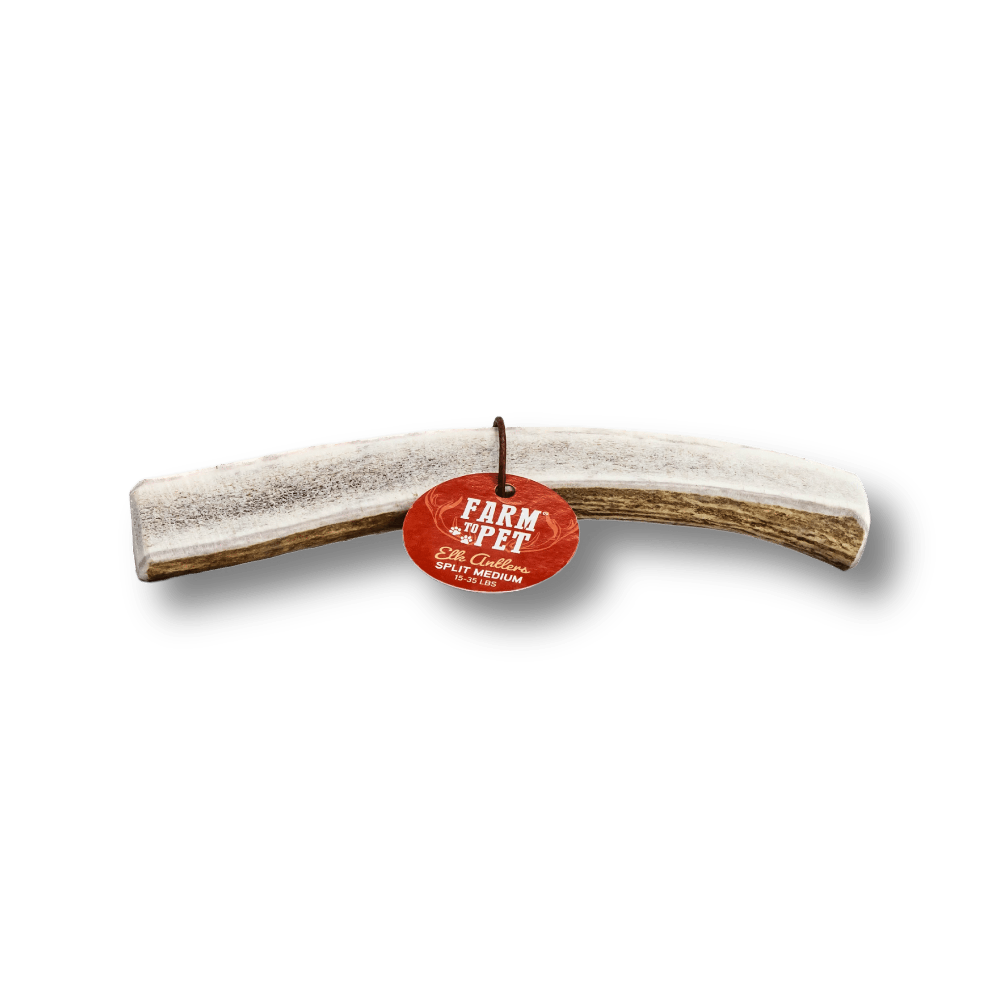 Split Elk Antlers for Dogs - Farm To Pet product image