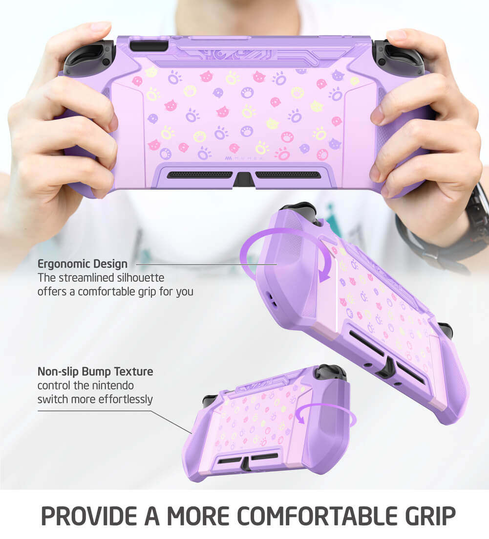 mumba- Blade series Case for switch purple