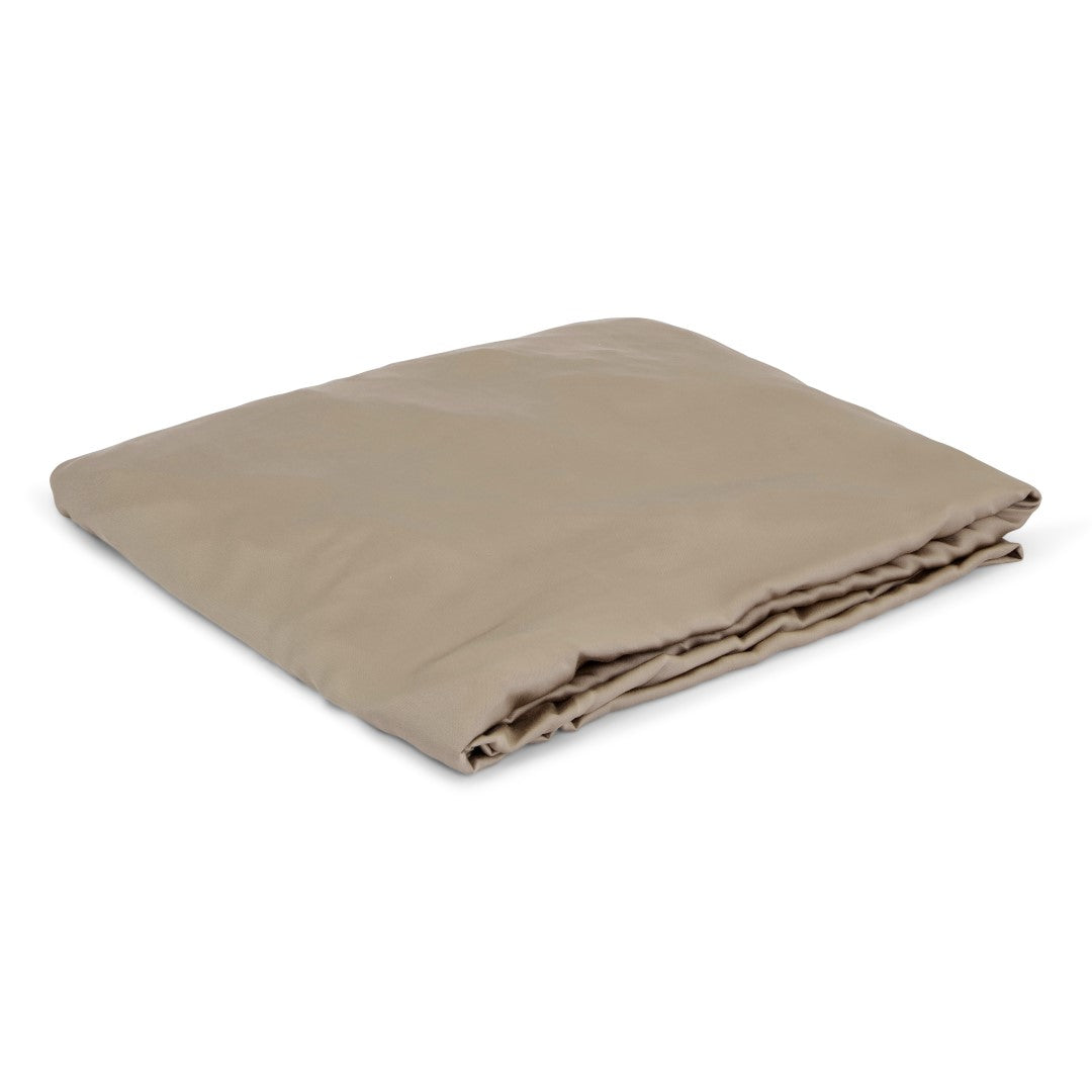 Se Bambus kuvertlagen Taupe 140x200x20cm hos Nordic Weaving