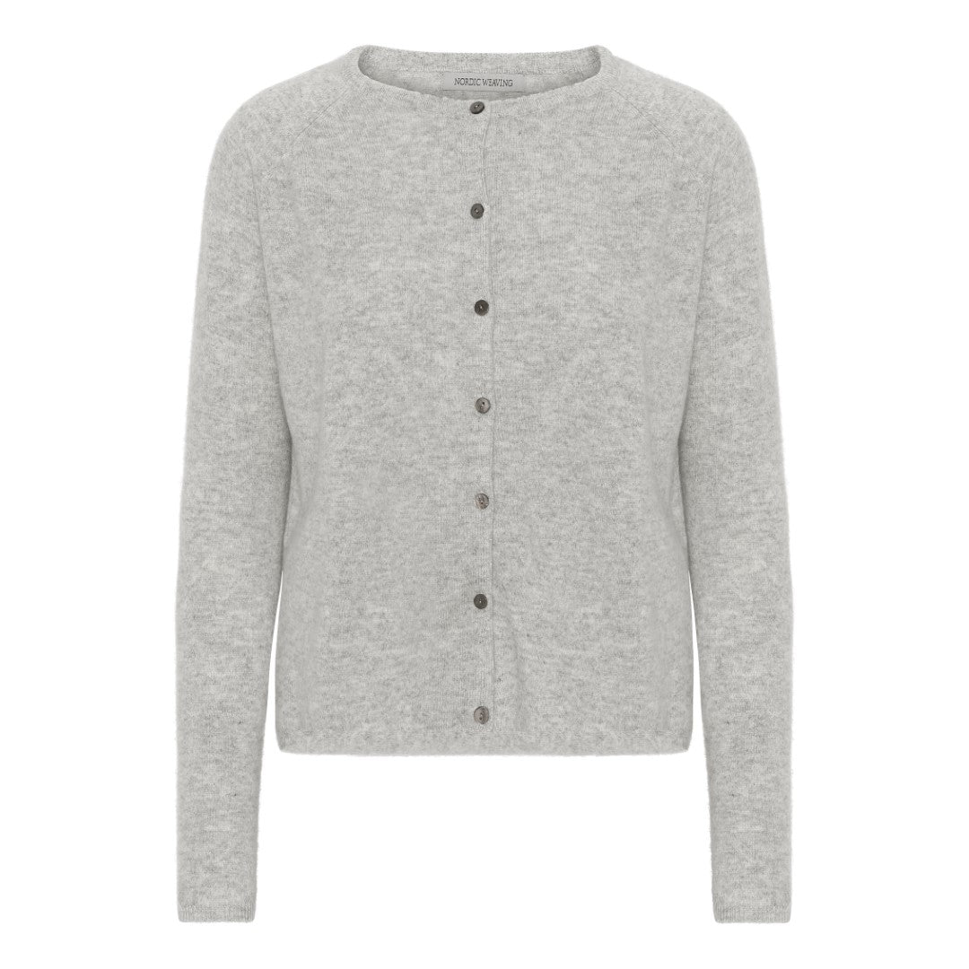 Billede af Cashmere cardigan grå