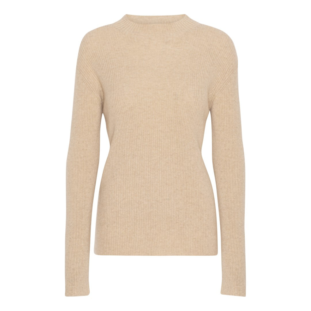 Se Esther cashmere bluse beige hos Nordic Weaving