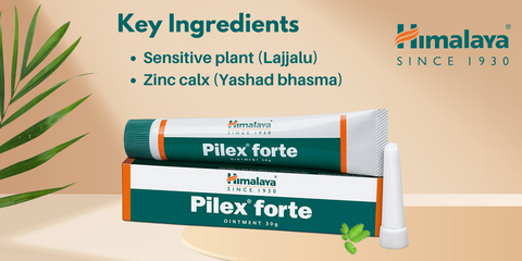 key ingredients of himalaya pilex forte ointment