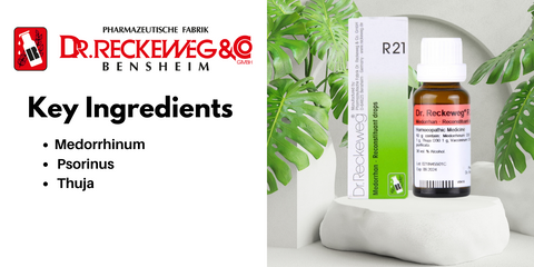 Key ingredients of Dr. Reckeweg R21 Reconstituant Drop