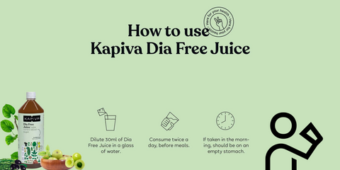 How to use the Kapiva Dia Free Juice