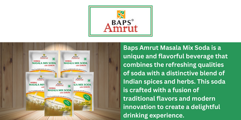 Baps Amrut Masala Sode with Lemon