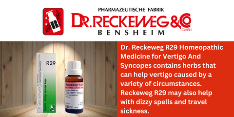 Dr. Reckeweg R29 Vertigo and Syncope Drop