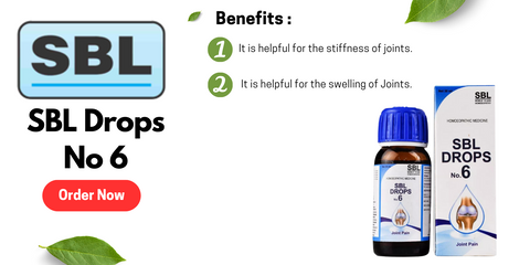 Benefits of SBL Drops No. 6 (for Joint Pain)