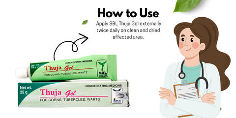 How to use the SBL Thuja Gel