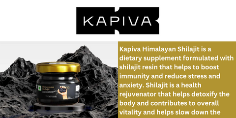 Kapiva Himalayan Shilajit Resin