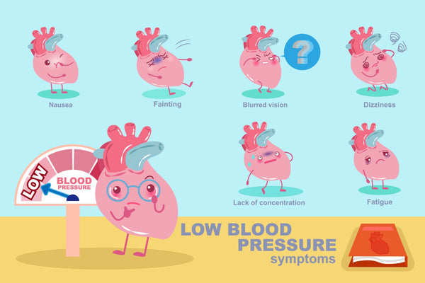 symptoms of low blood pressure