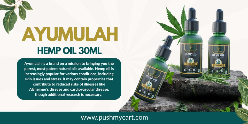 Ayumulah Hemp Oil| Hemp oil for face|Hemp oil for acne