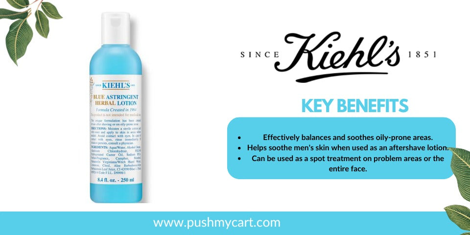 key benefits of keihls astringent lotion