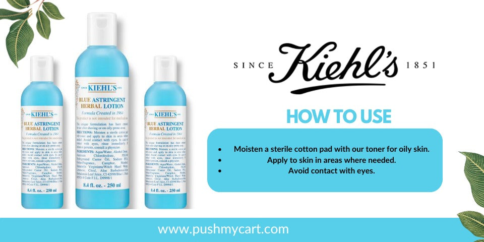 how to use the kiehls lotion