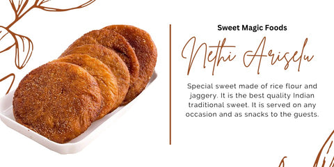 Sweet Magic foods Nethi Ariselu