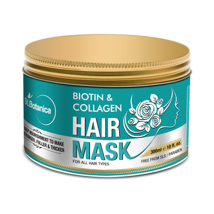 Buy StBotanica Biotin  Collagen Hair Mask Online at Best Price in India   SSBeauty