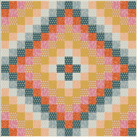 Fee quilt pattern - Moda Bullseye Quilt