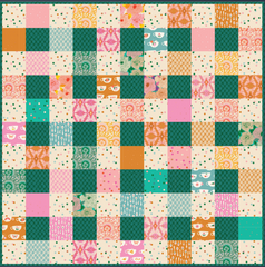 Plaid quilt pattern