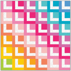 free quilt pattern - colour wall from Riley Blake Designs