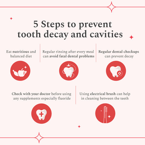 5 steps to prevent cavities