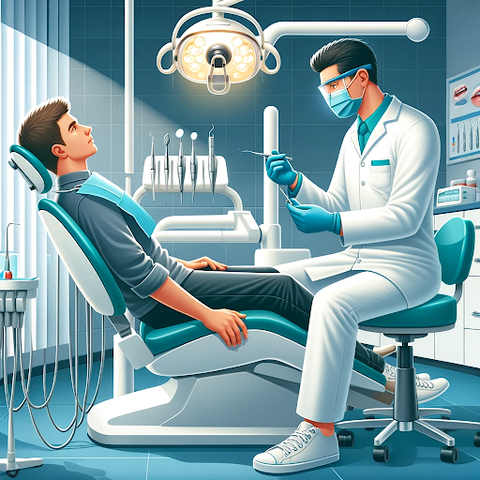 regular dentist visit to prevent tooth sensitivity