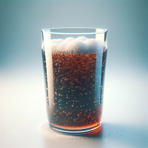 sugary carbonated drinks causing bad breath