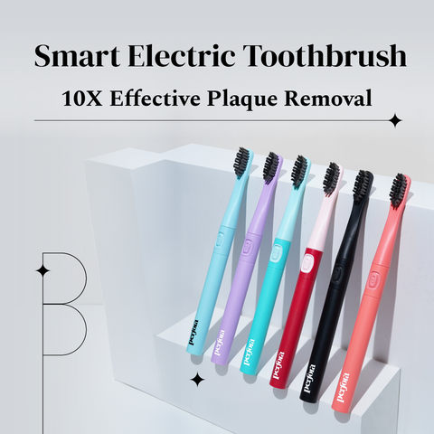 Perfora's Range of electric toothbrushes that are ten times more effective in removing plaque as compared to manual toothbrushes