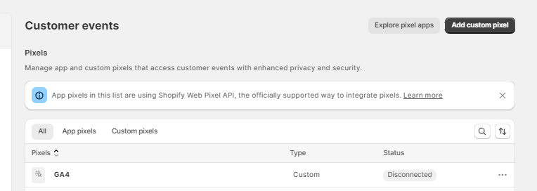 A Beginners Guide on How to Create Shopify Custom Pixels