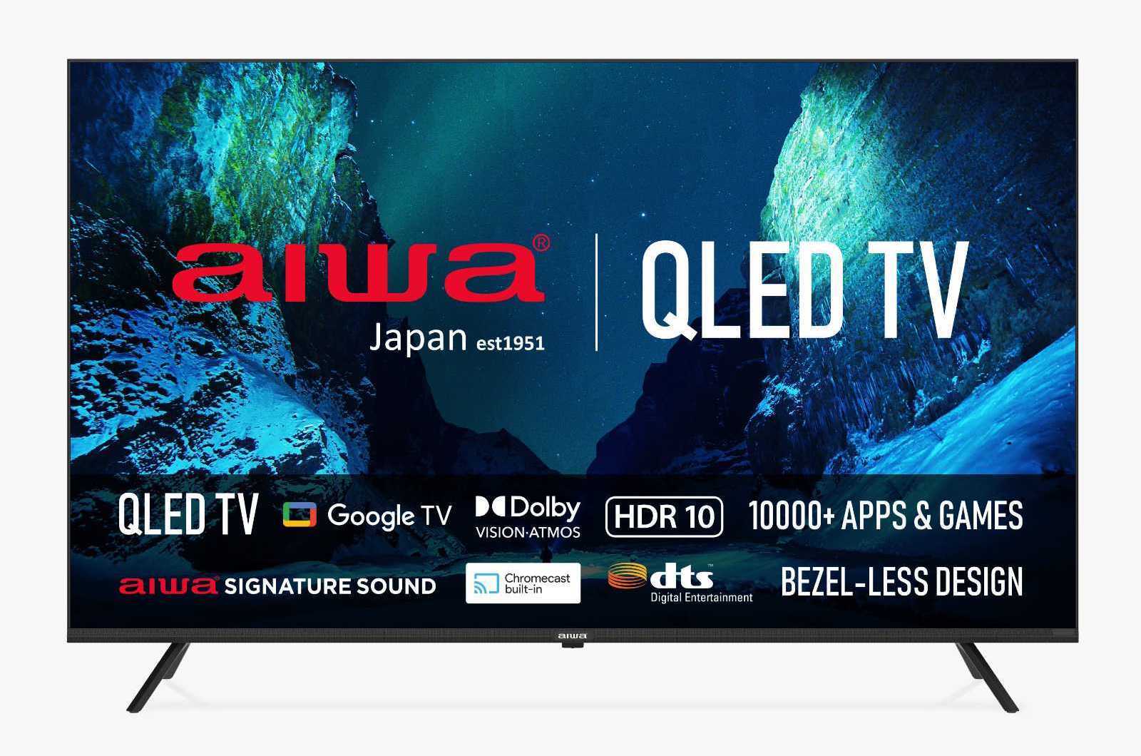 AIWA MAGNIFIQ 164 cm (65 inches) 4K ULTRA HD QLED Google TV A65QUHDX3
