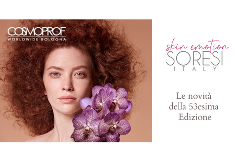 Soresi Italy, Cosmoprof Worldwide 2022, cosmetica emozionale, Dottoressa Paola Soresi, milano beauty week