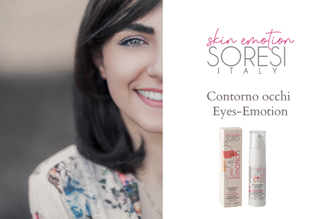 Soresi Italy, contorno occhi, Eyes-Emotion Soresi Italy, Dottoressa Paola Soresi, cosmetica emozionale