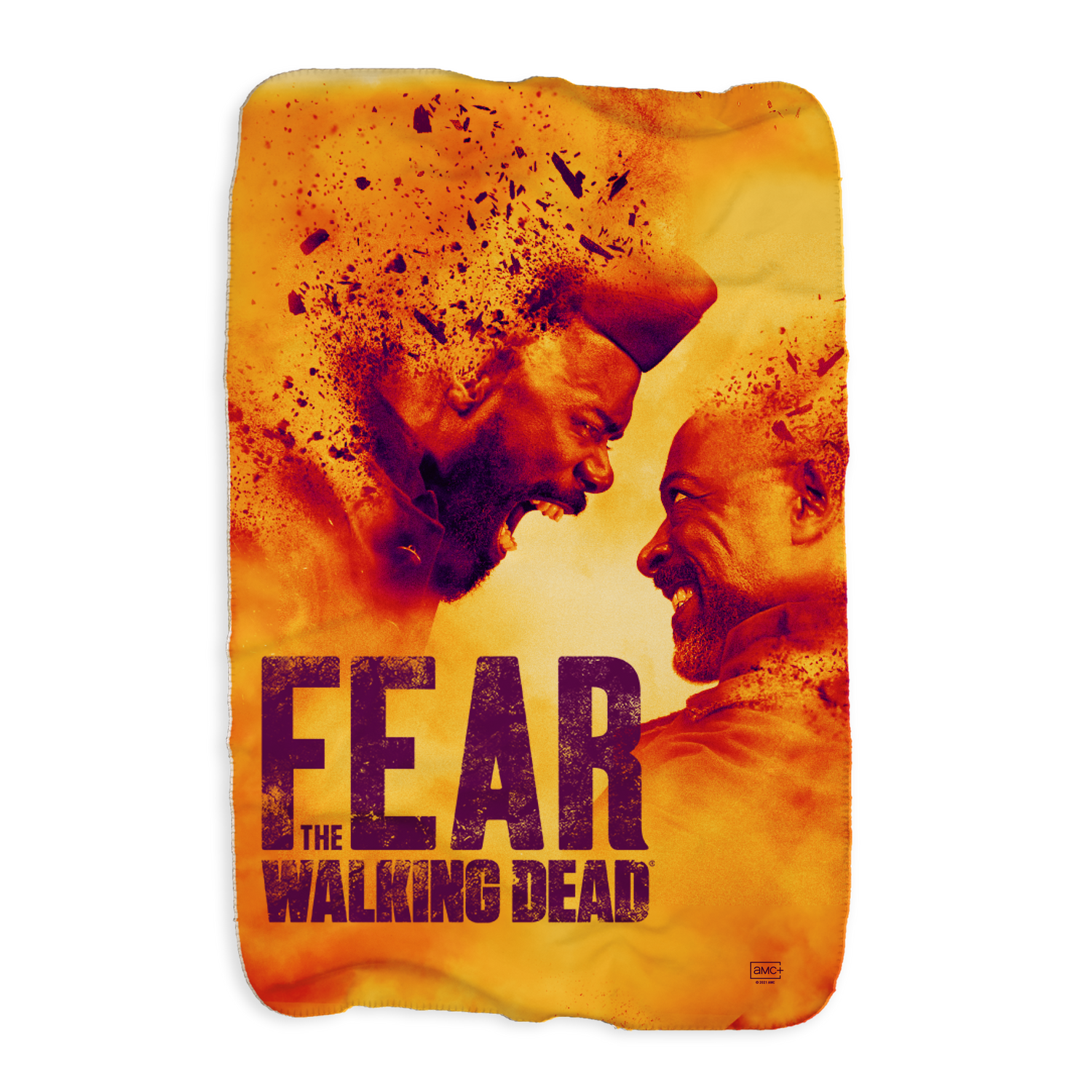 Fear The Walking Dead Season 7 Key Art Sherpa Blanketn Amc Shop 