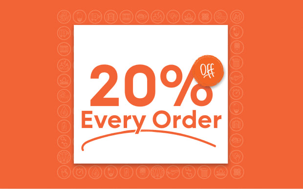 Get 20% off Every Eligible Order