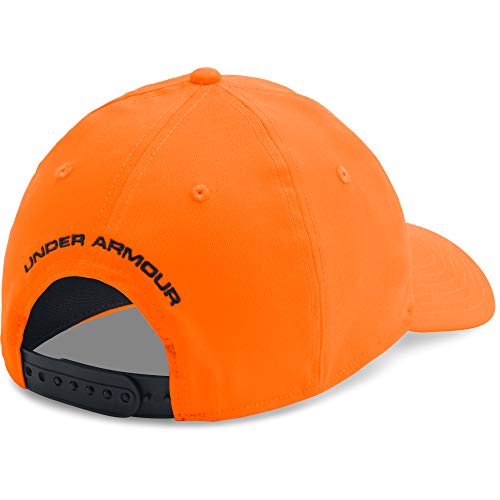 under armour fitted blaze orange hat