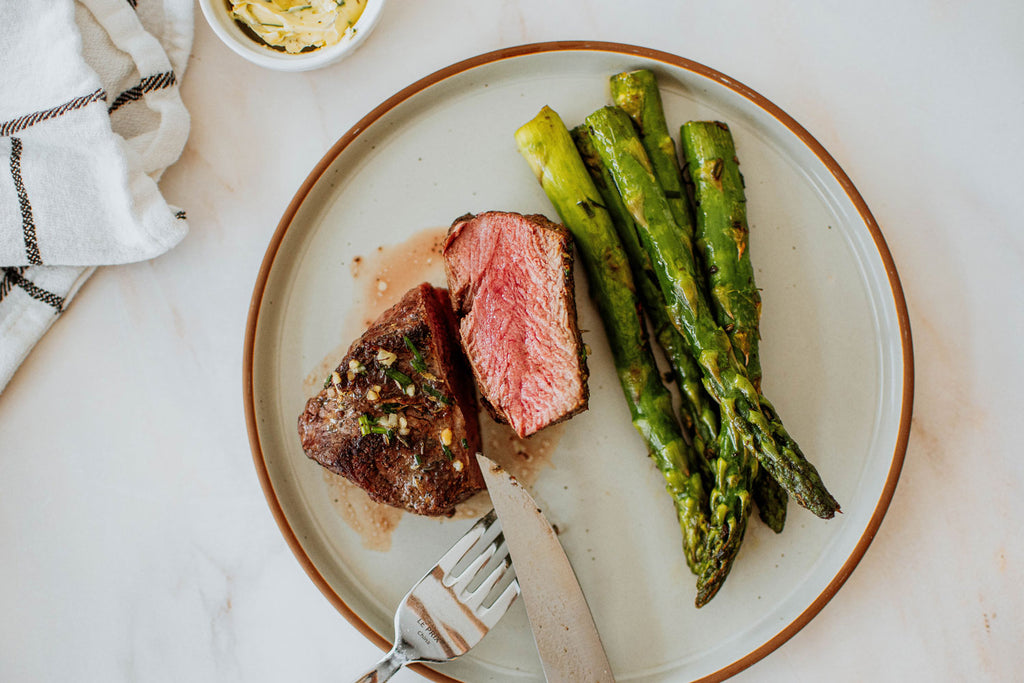 Garlic Herb Beef Tenderloin Steak Organic Prairie 