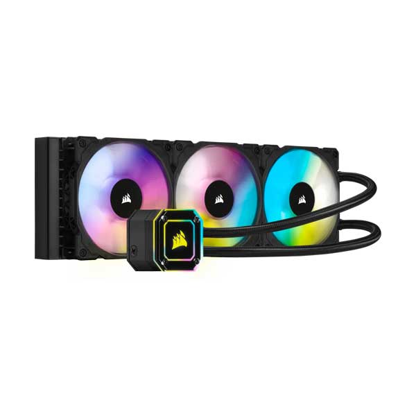 CORSAIR CW-9060048-WW iCUE H150i ELITE CAPELLIX Extreme Performance Liquid CPU Cooler