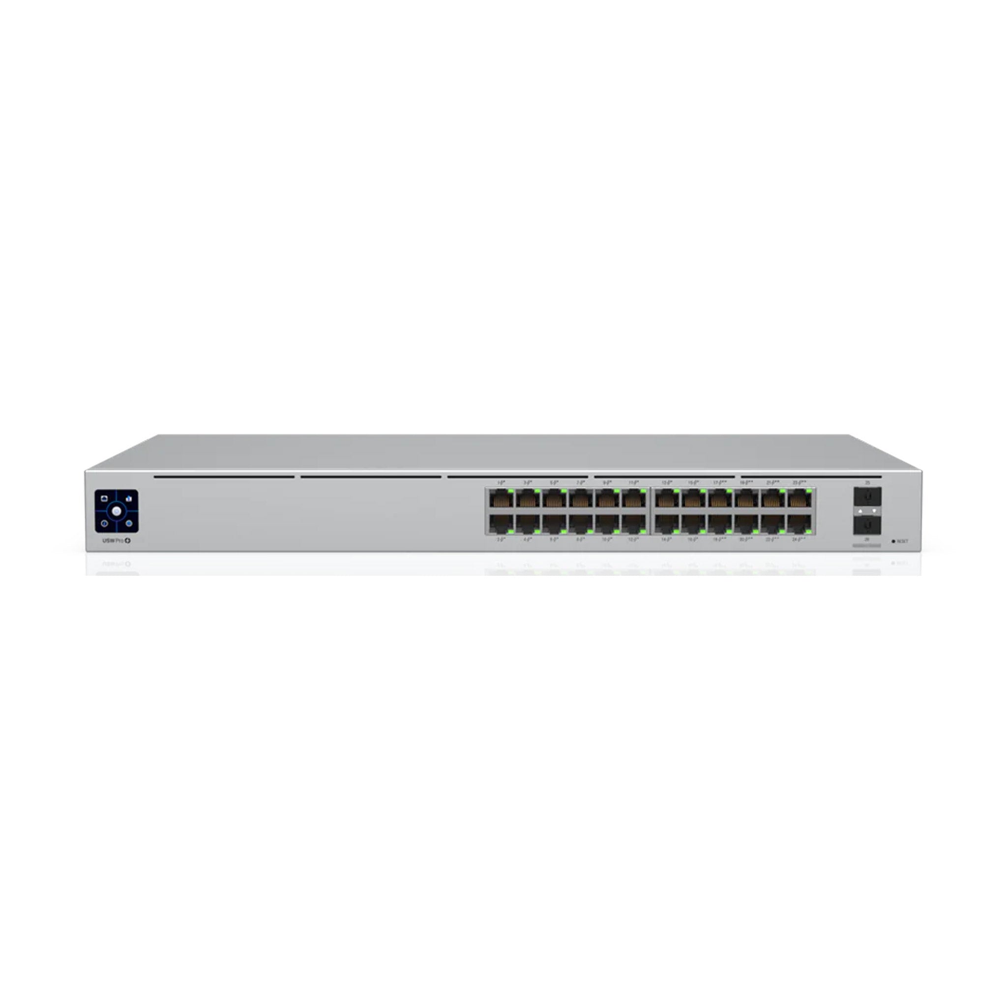 Ubiquiti USW-PRO-24-POE 24-Port 802.3at/bt PoE Gigabit Switch with Layer 3 Features and SFP+
