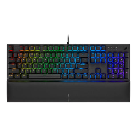 Large Print Tri-color LED Backlight Illuminated Keyboard