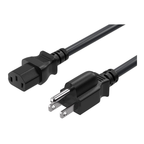 Tripp Lite 15ft Computer Power Cord Cable 5-15P to C13 10A 18AWG 15' -  power cable - IEC 60320 C13 to NEMA 5-15 - 15 ft