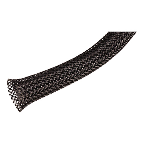 Flexo® PET (PTN) Braided Expandable Sleeving - 3/8 Black
