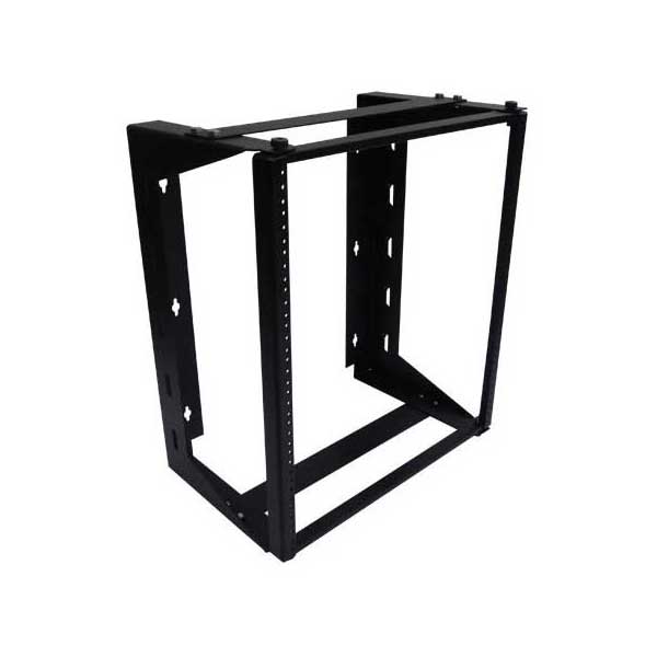 Intellinet 19 Wall Mount Open Frame Network Rack, Front-hinged Swing Frame - 12U 716192