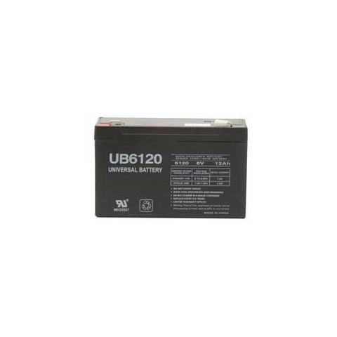 Bright Way Group BW 6120 F2 - 6V 12AH SLA Battery — Battery Wholesale