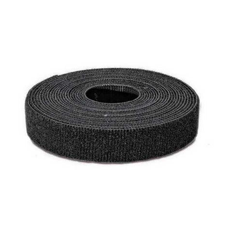 Bulk roll of Black - 1/2 inch wide Velcro Cable Tie